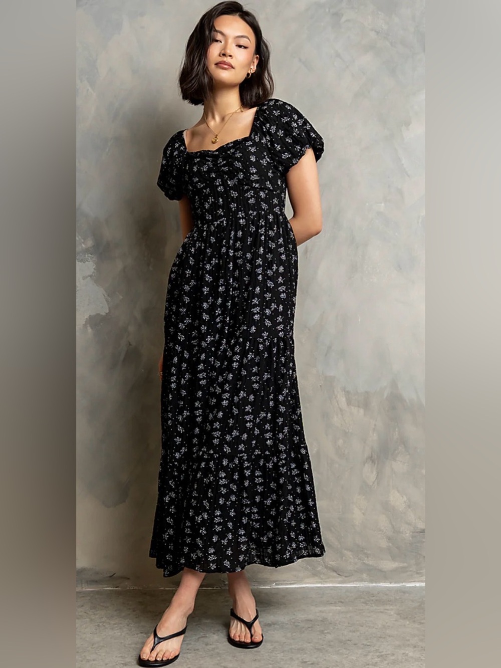 NWT Bohme Tabitha Floral Maxi Dress